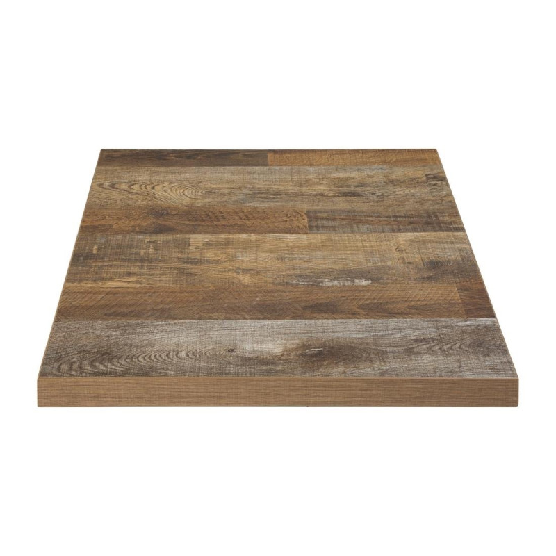 Tafelblad Vierkant Houtlook - 600 x 600mm - Bolero