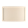 GN1/1 Servierplatte aus Polyester 530x325mm Beige - Roltex - Fourniresto