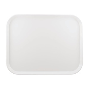 Service Tray in Polyester America 460x360mm White - Roltex - Fourniresto