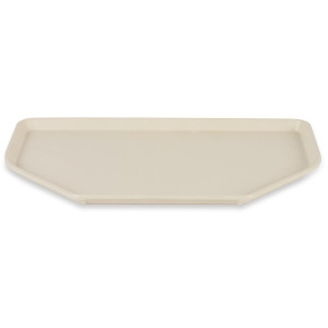 Plateau de Service en Polyester Trapèze 500x325mm Beige - Roltex - Fourniresto