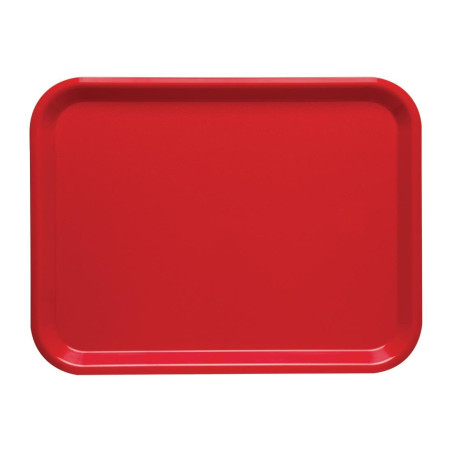 Plateau Nordic 360x280mm Rood - Roltex - Fourniresto