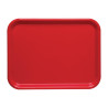 Plateau Nordic 360x280mm Rood - Roltex - Fourniresto