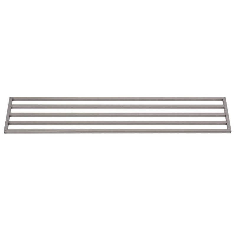 Geperforeerde Wandplank van Roestvrij Staal - L 1800 x 400mm - Gastro M Geperforeerde Wandplank van Roestvrij Staal - L 1800 x 400mm - Gastro M