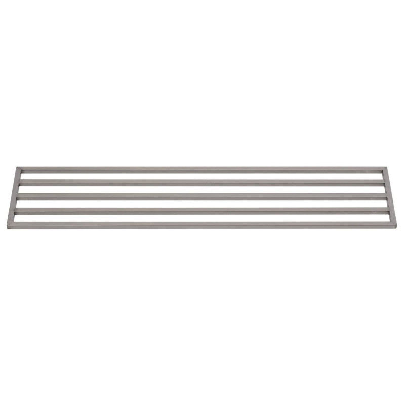 Perforated Stainless Steel Wall Shelf - L 1800 x 400mm - Gastro M Perforated Stainless Steel Wall Shelf - L 1800 x 400mm - Gastro M