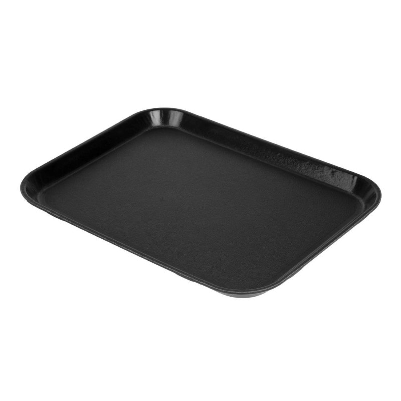 Rechteckiges rutschfestes Tablett aus Glasfaser EpicTread Schwarz 350mm - Cambro - Fourniresto