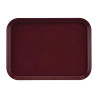 Rechthoekig Antislip Glasvezel Serveerblad EpicTread Bordeaux 350mm - Cambro - Fourniresto