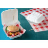 Boîtes À Hamburger Compostables - L 149 mm - Lot de 500 - Fiesta Green