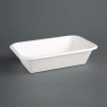 Composteerbare bagasse bakjes - L 215 mm - Set van 50 - Fiesta Green