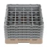 Glazenrek met 16 compartimenten Camrack Beige-L 500 x D 500mm - Cambro