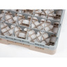 Glass Rack 25 Compartments Camrack Beige - L 500 x W 500mm - Cambro