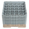 Casier À Verres 25 Compartiments Camrack Beige - L 500 x L 500mm - Cambro