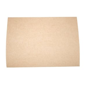 Papieren bakpapier ongebleekt composteerbaar - L 380 x B 275mm - Set van 500 - Vegware