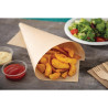 Unbleached Compostable Greaseproof Paper - W 380 x L 275mm - Pack of 500 - Vegware