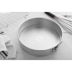 Ronde Springvorm van Witblik - Ø 280 mm - FourniResto