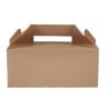 Small Recyclable Kraft Takeaway Boxes - Pack of 125 - Colpac