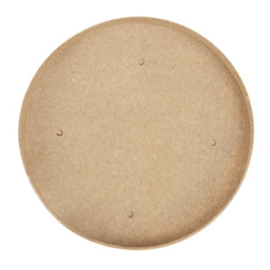 Deckel für mikrowellengeeignete, recycelbare Kraft-Suppenschalen 225ml und 350ml - Packung mit 500 - Colpac