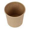 Recycelbare mikrowellengeeignete Kraft-Suppenschalen 350ml - Packung mit 500 - Colpac