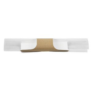 Recyclable Kraft Baguette Bags Clasp Clip - Pack of 500 - Colpac
