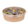 Kraft Round Salad Bowls - 500 ml - Pack of 300 - Fiesta Green