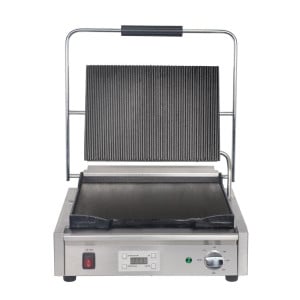 Grote Contactgrill Enkel Geribbeld en Glad - Buffalo