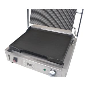 Großer Kontaktgrill Einfach Gerillt und Glatt - Buffalo
