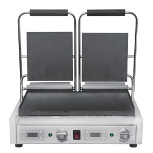 Dubbele Contactgrill Glad/Glad - Buffalo
