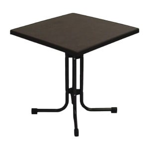 Folding patio table Limburg Slate 70 x 70 cm - FourniResto - Fourniresto