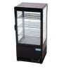 Schwarze Kühlvitrine Serie C - 68 L - Polar
