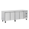 Gekoelde werkbank met 4 deuren Serie U - 449L - Polar - Fourniresto