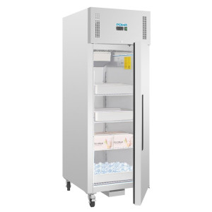 Stainless Steel 1-Door Negative Refrigerated Cabinet - 600 L - Polar - Fourniresto