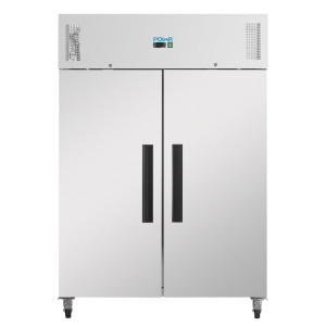 Negative Double Door GN Refrigerated Cabinet Series G - 1200L - Polar - Fourniresto