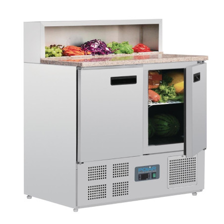 Refrigerated Pizza Preparation Counter Series G - 288L - Polar - Fourniresto