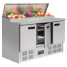 Comptoir De Préparation Réfrigéré Pizzas et Salades Série G - 390L Polar - Fourniresto