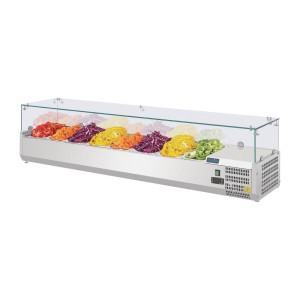 Koelvitrine voor ingrediënten - 8 x GN 1/4 - Polar - Fourniresto