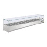 Refrigerated Ingredient Display Case G Series - 10 X GN 1/4 - Polar - Fourniresto