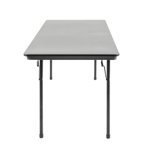 Rechthoekige opvouwbare grijze tafel van ABS - 1520 mm - Bolero - Fourniresto