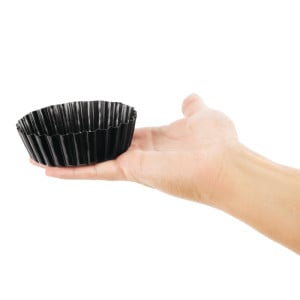 Diepe Geribbelde Quichevorm Antikleef - Ø 100mm - Vogue