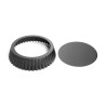 Tief gewelltes Antihaft-Quiche-Form - Ø 250mm - Vogue