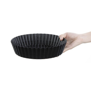 Tief gewelltes Antihaft-Quiche-Form - Ø 250mm - Vogue
