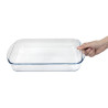 Ovenschaal Rechthoekig van Glas - L 350 x B 230mm - Pyrex