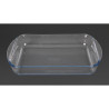 Ovenschaal Rechthoekig van Glas - L 350 x B 230mm - Pyrex