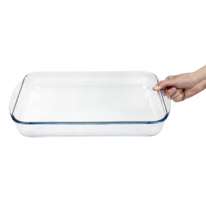 Rechteckige Backform aus Glas - 3,7 L - Pyrex