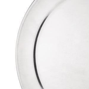 Aluminium pizzaplaat met brede rand - Ø200mm - Vogue - Fourniresto