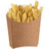 Etuis à frites moyens kraft compostables - Lot  de 1000 - Colpac - Fourniresto