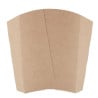 Etuis à frites moyens kraft compostables - Lot  de 1000 - Colpac - Fourniresto