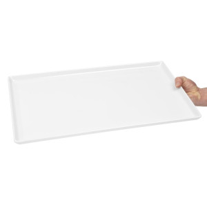 Melamine White Float GN1/1 Tray - APS - Fourniresto