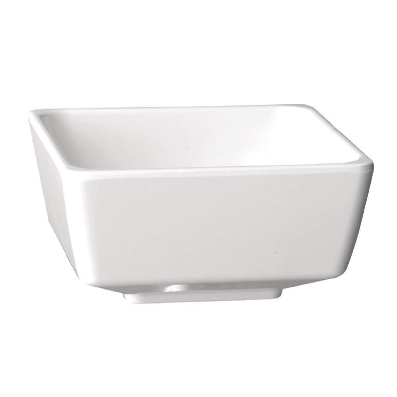 Square White Float Bowl - 500ml - APS - Fourniresto