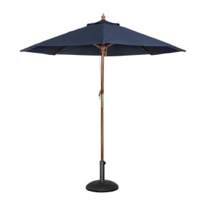 Parasol Rond Blauw Marine - L 2500mm - Bolero