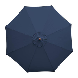 Parasol Rond Blauw Marine - H 3000mm - Bolero