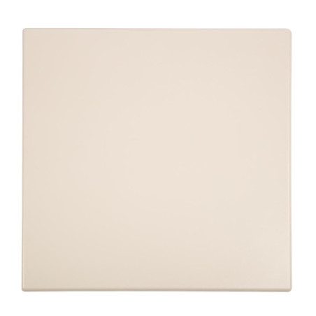 White Square Table Top - L 600 x W 600mm - Bolero